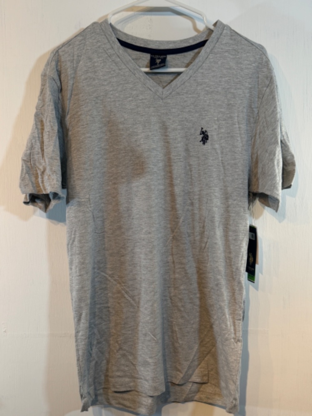 Polo Mens Short Sleeve V-neck T-shirt LG_NWT